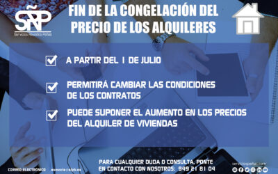 Fin de la congelación de precios en los alquileres. ¿En qué situación se quedan arrendatarios y arrendadores?