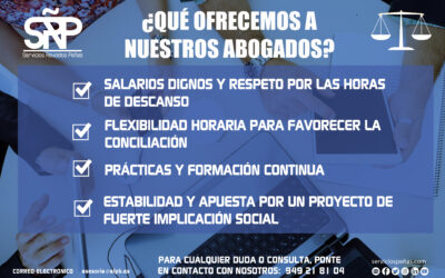 Te contamos por qué los jóvenes ya no quieren ser abogados… Y lo que hacemos en Servicios Reunidos Peñas para solucionarlo