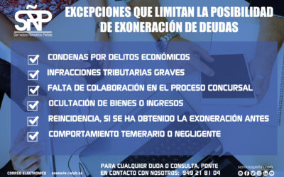 Las segundas oportunidades existen para los empresarios, la exoneración de deudas ya es un derecho