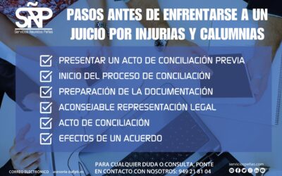 Conciliación previa, la última oportunidad al diálogo antes de un juicio por injurias y calumnias