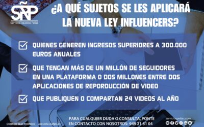 La nueva «Ley de Influencers» en España: un cambio en la regulación del contenido digital