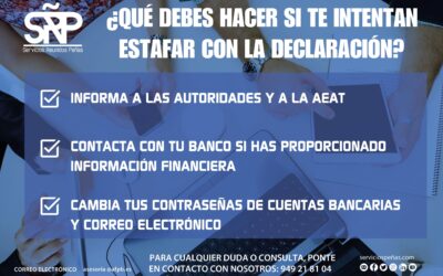 Cuidado, que no te estafen con la declaración de la Renta