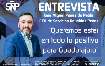 Entrevista | Jose Miguel Peñas: «Queremos estar en todo lo positivo para Guadalajara»