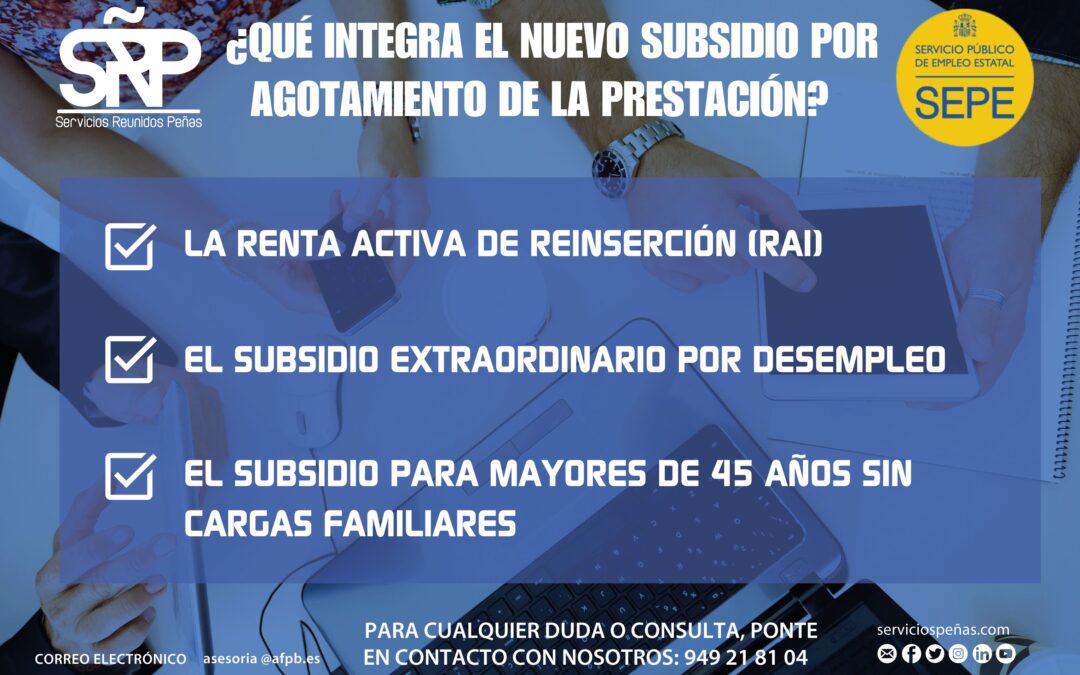 Atento a los cambios en estos tres subsidios del SEPE
