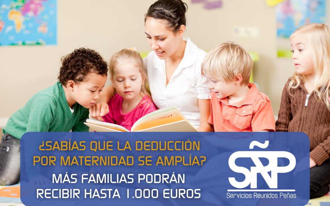 La deducción por maternidad se amplía: Más familias podrán recibir hasta 1.000 euros