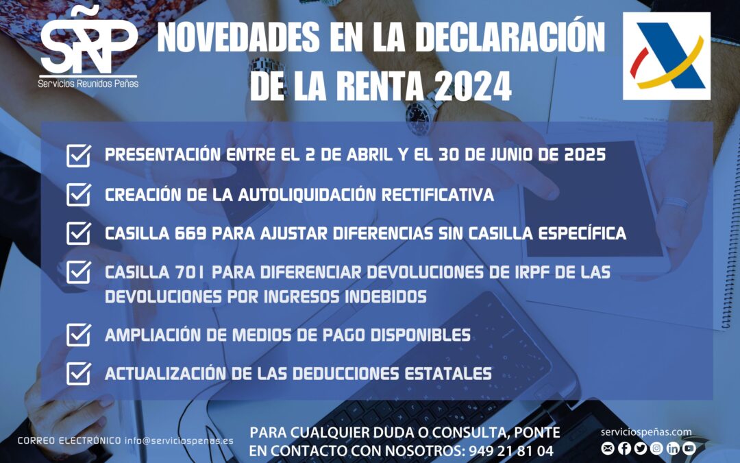 Renta 2024: plazos, requisitos y novedades en la declaración