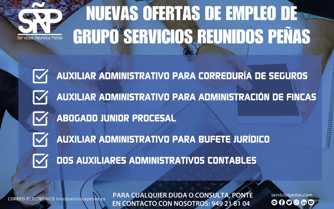 El crecimiento de Grupo SRP se transforma en nuevas ofertas de empleo