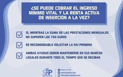 ¿Se puede cobrar el Ingreso Mínimo Vital y la Renta Activa de Inserción a la vez?
