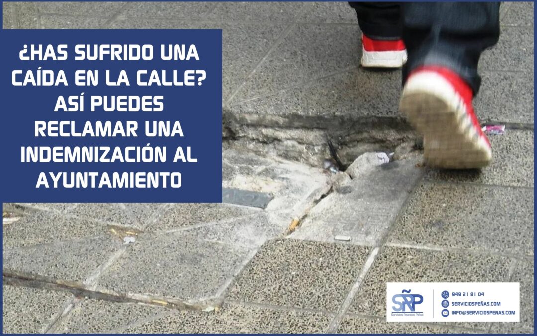¿Has sufrido una caída en la calle? Así puedes reclamar una indemnización al Ayuntamiento