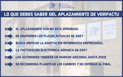 Anuncian nuevo aplazamiento de Verifactu hasta 2028… pero cuidado que aún no está aprobado